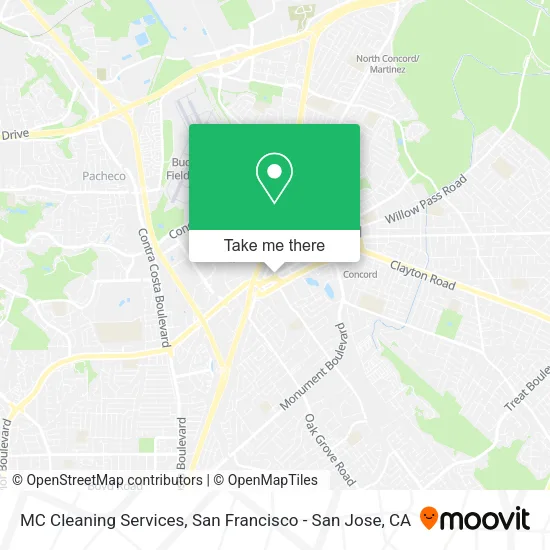 Mapa de MC Cleaning Services