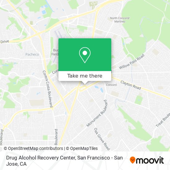 Mapa de Drug Alcohol Recovery Center