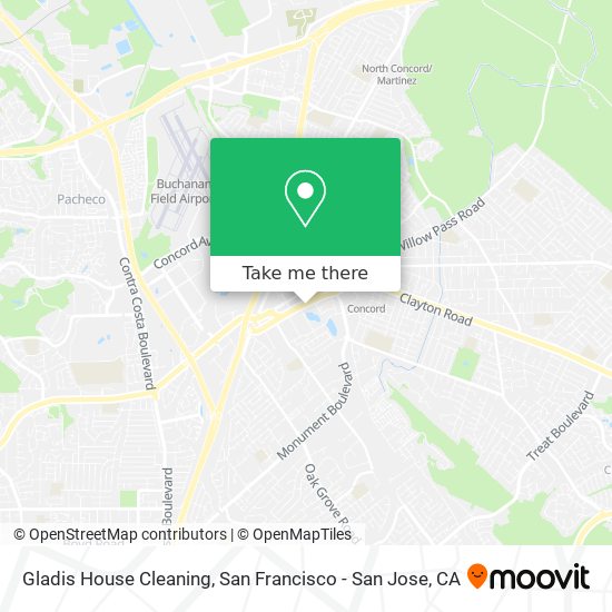 Mapa de Gladis House Cleaning