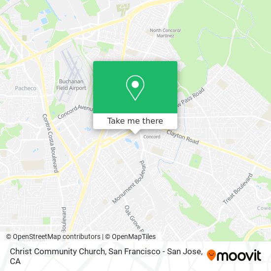 Christ Community Church map