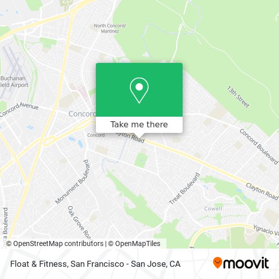 Float & Fitness map