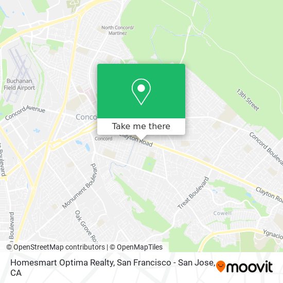 Homesmart Optima Realty map