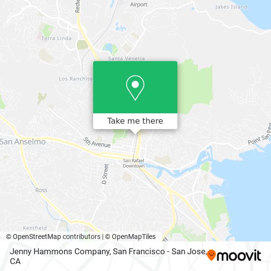 Mapa de Jenny Hammons Company