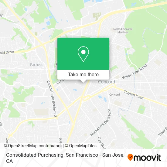 Mapa de Consolidated Purchasing