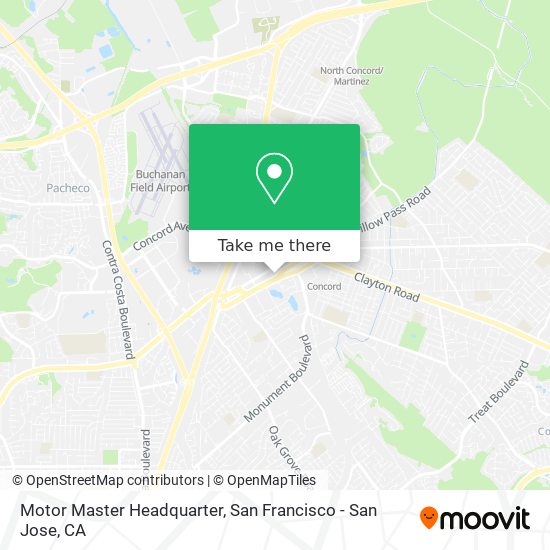 Motor Master Headquarter map