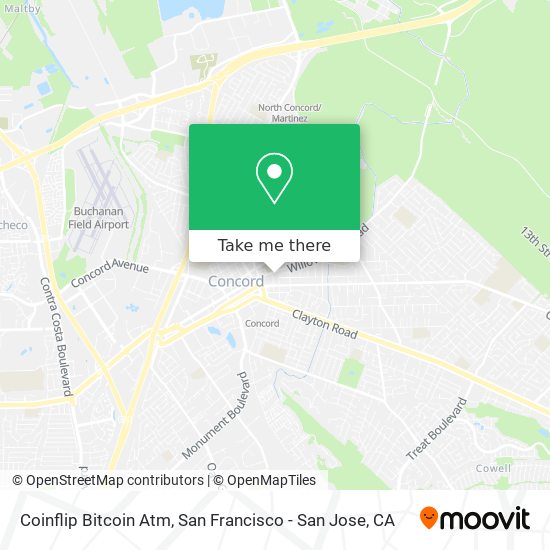 Mapa de Coinflip Bitcoin Atm