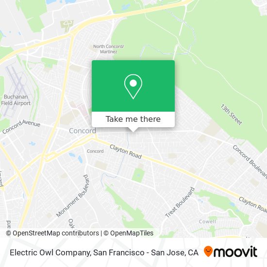 Mapa de Electric Owl Company