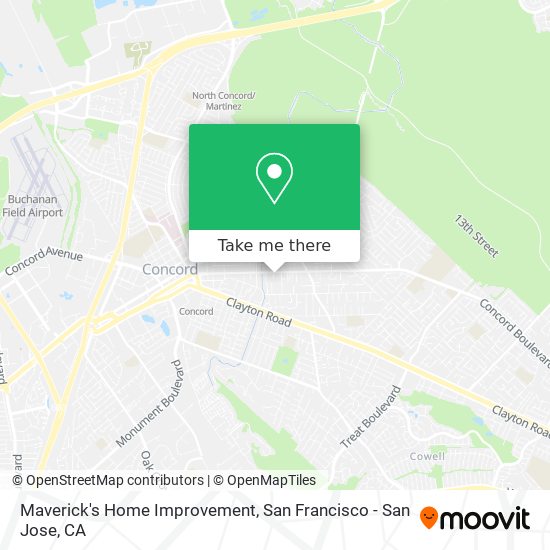 Mapa de Maverick's Home Improvement