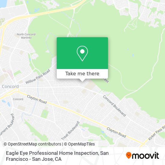 Eagle Eye Professional Home Inspection map