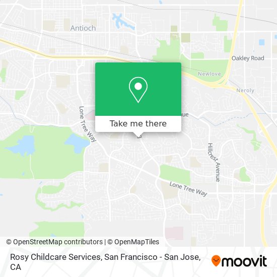 Rosy Childcare Services map