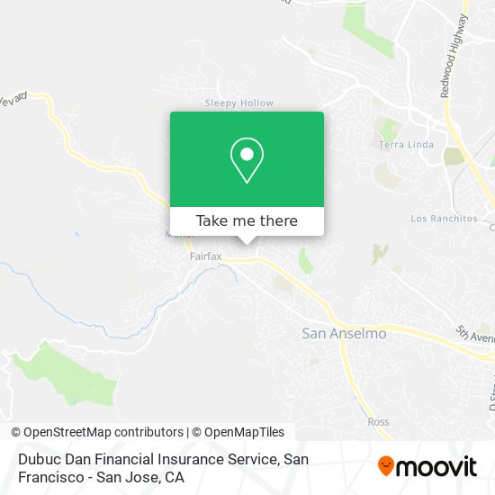 Mapa de Dubuc Dan Financial Insurance Service