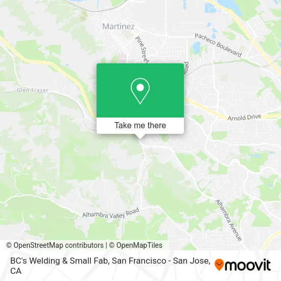 BC's Welding & Small Fab map