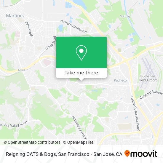 Reigning CATS & Dogs map