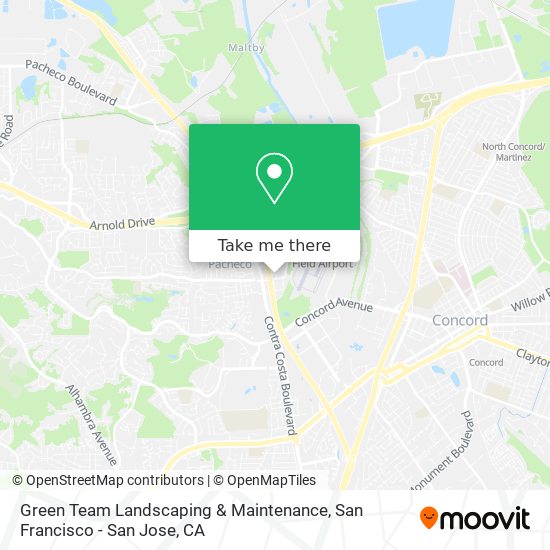 Mapa de Green Team Landscaping & Maintenance