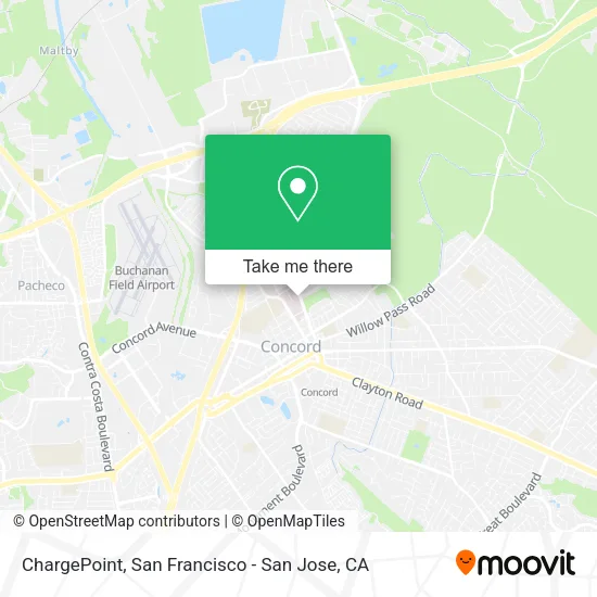 ChargePoint map