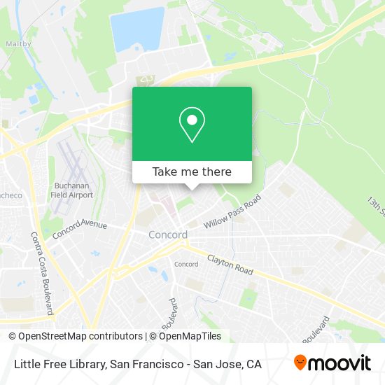 Little Free Library map