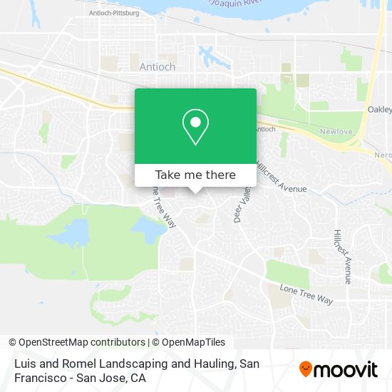 Mapa de Luis and Romel Landscaping and Hauling