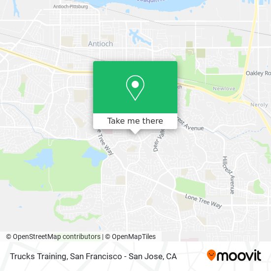 Trucks Training map