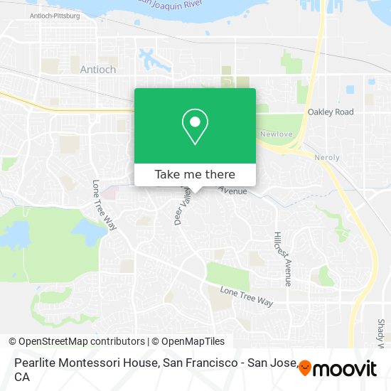 Pearlite Montessori House map