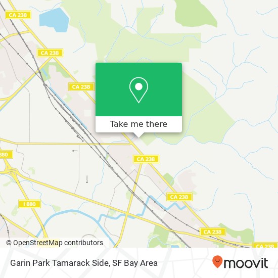 Garin Park Tamarack Side map