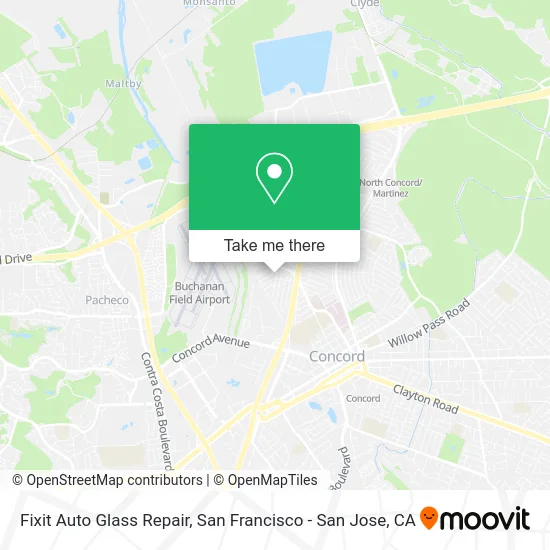 Fixit Auto Glass Repair map