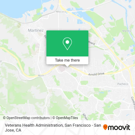 Veterans Health Administration map
