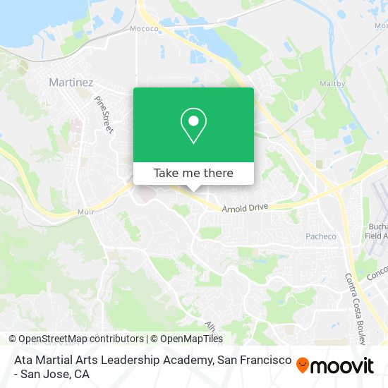 Ata Martial Arts Leadership Academy map