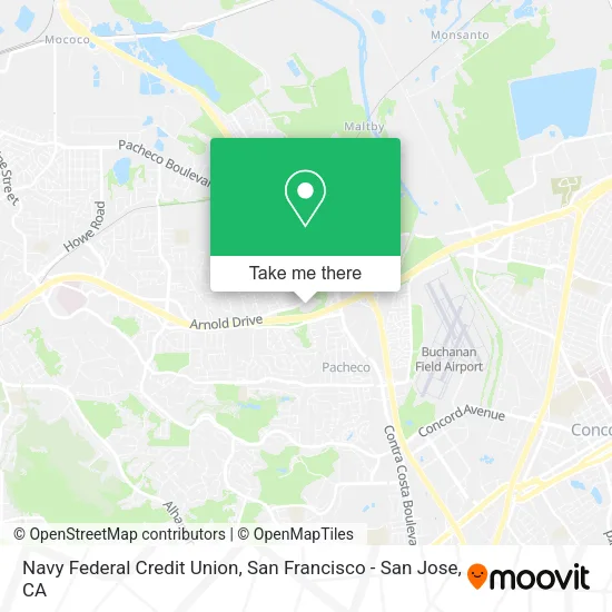 Mapa de Navy Federal Credit Union