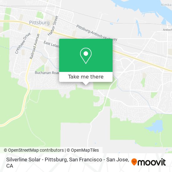 Silverline Solar - Pittsburg map