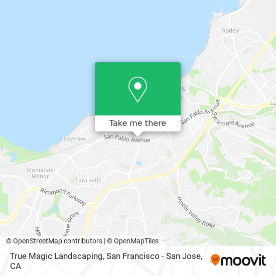 Mapa de True Magic Landscaping