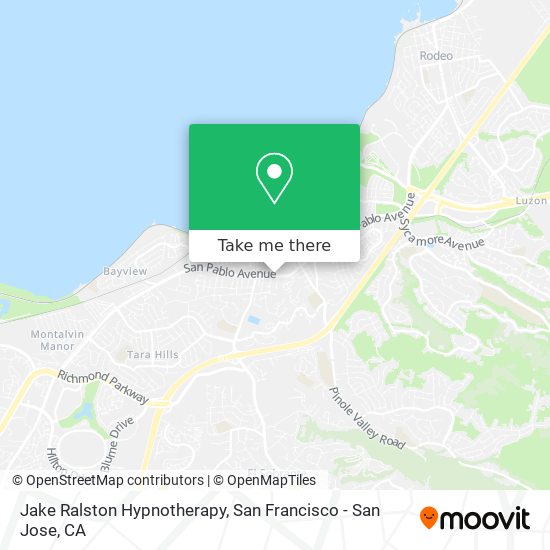 Mapa de Jake Ralston Hypnotherapy