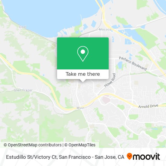 Estudillo St/Victory Ct map