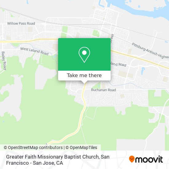 Greater Faith Missionary Baptist Church map