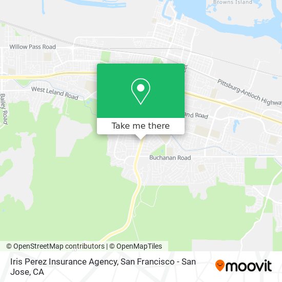 Iris Perez Insurance Agency map