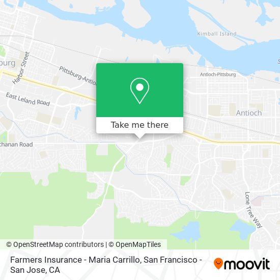 Mapa de Farmers Insurance - Maria Carrillo