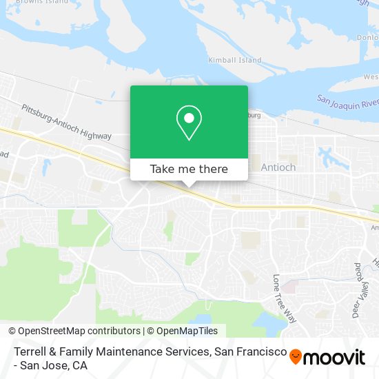 Terrell & Family Maintenance Services map