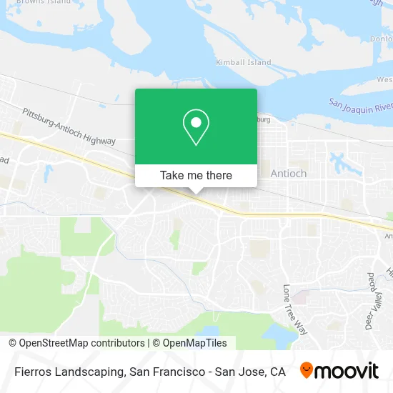 Fierros Landscaping map