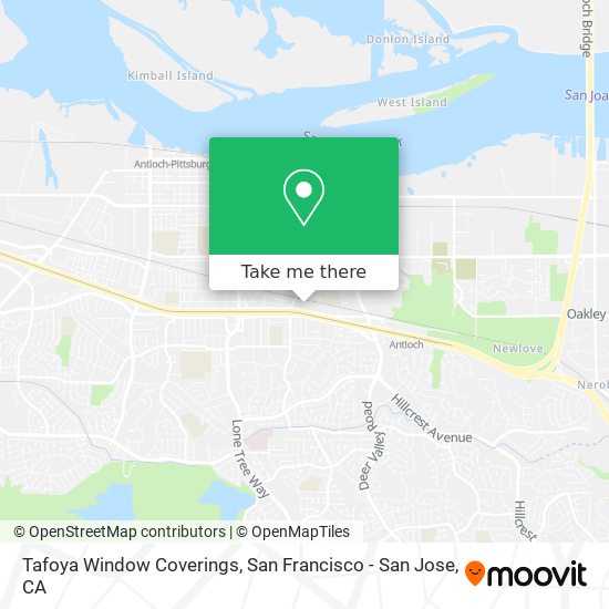 Tafoya Window Coverings map