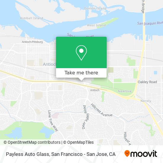 Payless Auto Glass map