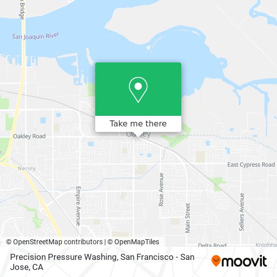 Mapa de Precision Pressure Washing