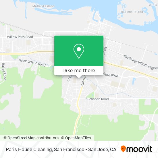 Paris House Cleaning map