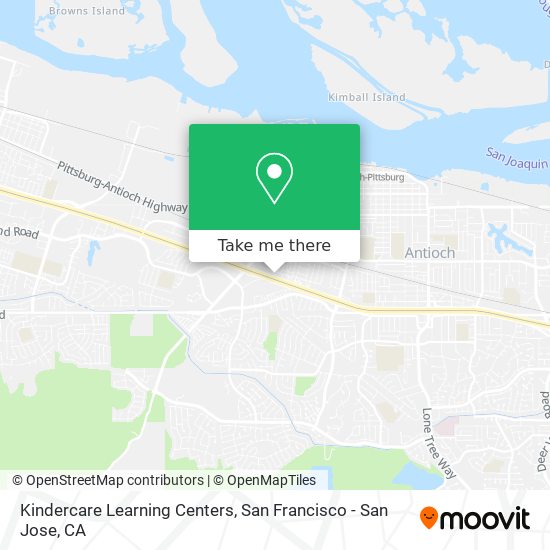 Kindercare Learning Centers map