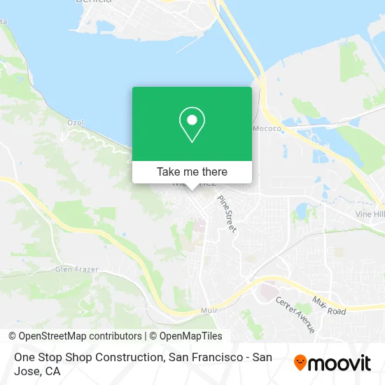 One Stop Shop Construction map