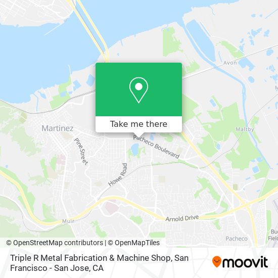 Triple R Metal Fabrication & Machine Shop map