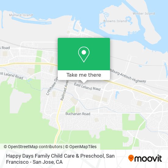 Mapa de Happy Days Family Child Care & Preschool