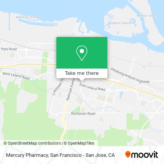 Mapa de Mercury Pharmacy