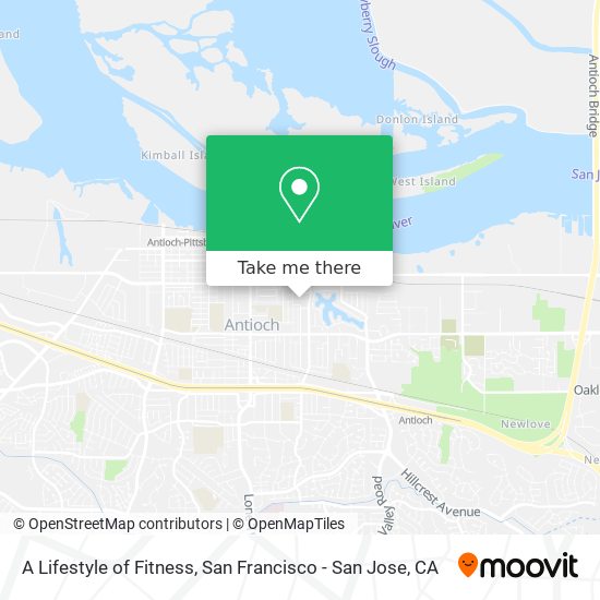 A Lifestyle of Fitness map