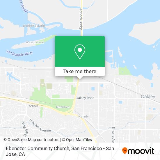 Ebenezer Community Church map