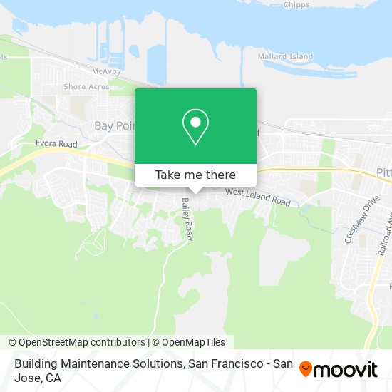 Building Maintenance Solutions map