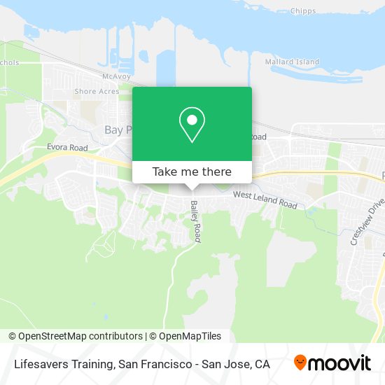 Lifesavers Training map